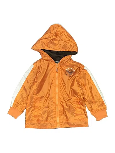 Pre-owned Avirex Kids' Windbreaker Jacket In Orange
