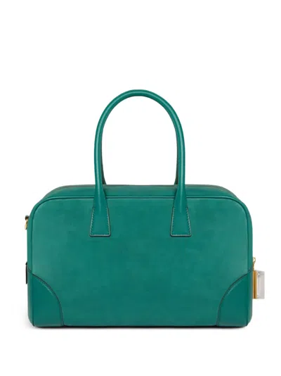 Aviteur Cristallo Nubuck Holdall In Blue
