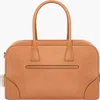 Aviteur Cristallo Nubuck Travel Bag In Brown