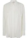Aviu Embroidered Shirt In White