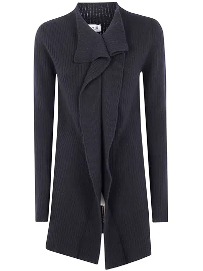 AVIU AVIU ROUCHES HIGH NECK SWEATER