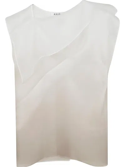 Aviu Sleeeless Top In 白色