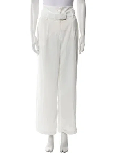 Pre-owned Aviu Wide Leg Pants W/ Tags In White