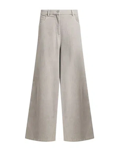 Aviu Aviù Woman Jeans Grey Size 6 Cotton, Polyester, Elastane In Gray