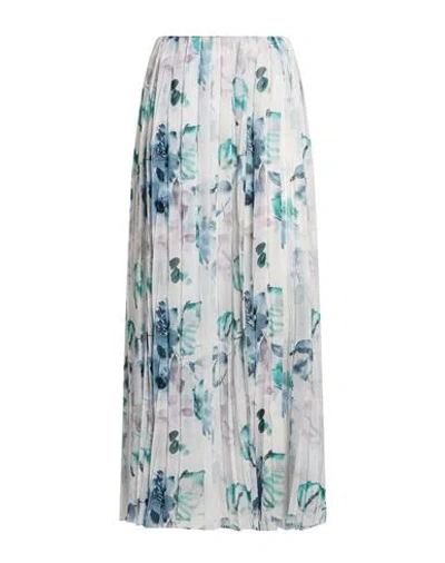 Aviu Aviù Woman Maxi Skirt Light Grey Size 6 Polyester
