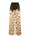 Aviu Aviù Woman Pants Orange Size 10 Polyester, Elastane In Multi