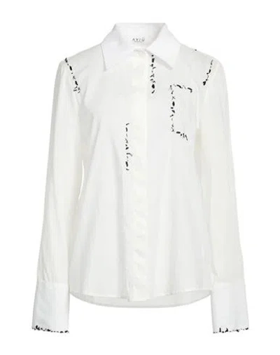 Aviu Aviù Woman Shirt White Size 8 Cotton