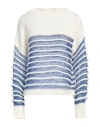 Aviu Aviù Woman Sweater White Size 4 Virgin Wool, Acrylic, Alpaca Wool, Polyamide, Mohair Wool In White