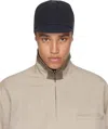 Aviva Jifei Xue Black Rinsed Work Cap In Rinsed Black