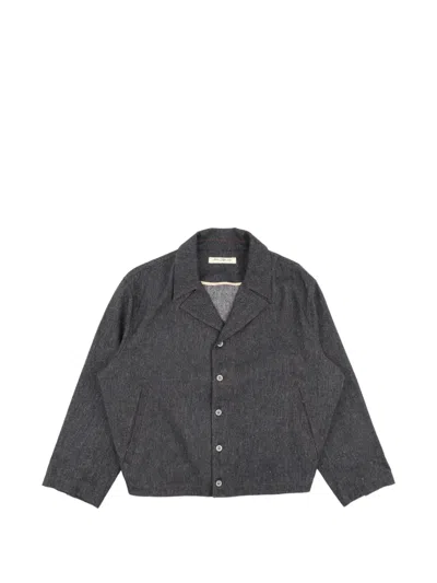 Aviva Jifei Xue Soft Denim Jacket In Gray