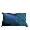 Aviva Stanoff Azure Sea Fan Decorative Pillow, 12 X 20 In Azure