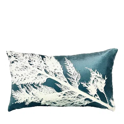 Aviva Stanoff Forest Malachite Signature Velvet Collection Pillow, 12 X 20