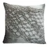 Aviva Stanoff Net On Cobble Decorative Pillow In Cobble