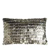 Aviva Stanoff Pewter Teardrop Pillow, 12 X 20 In Pewter