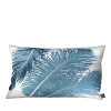 Aviva Stanoff Plume Twilight Ivoire Eco Suede Collection Pillow, 12 X 20 In Crème/twilight