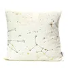 Aviva Stanoff Zodiac Pillow, 20 X 20 In Ivoir/gold