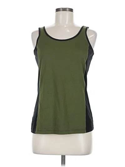 Pre-owned Avon Active Tank Top In Green