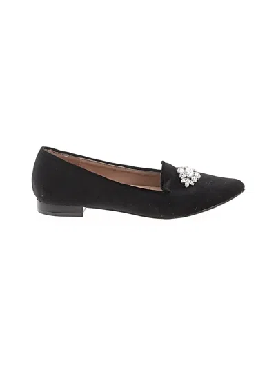 Pre-owned Avon Flats In Black