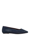 Avril Gau Woman Ballet Flats Midnight Blue Size 6 Textile Fibers