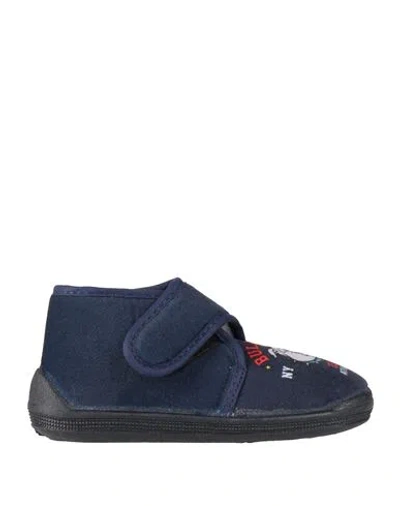 Awa Babies'  Toddler Boy Ankle Boots Navy Size 9.5c Textile Fibers In Blue