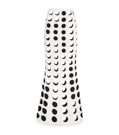 A.w.a.k.e. Layered Hole Maxi Skirt