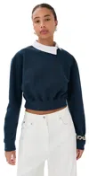 A.w.a.k.e. A. W.a. K.e. Mode Rugby Shirt Navy In Blue