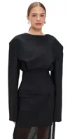 A.w.a.k.e. A. W.a. K.e. Mode Tailored Top Black In Black