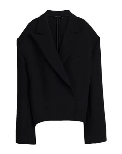 A.w.a.k.e. A. W.a. K.e. Mode Woman Blazer Black Size L Polyester
