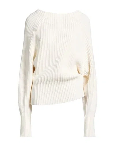 A.w.a.k.e. A. W.a. K.e. Mode Woman Sweater Ivory Size Xs Cotton, Wool In Black