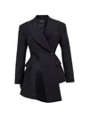 A.w.a.k.e. Asymmetric Volume Jacket In Black