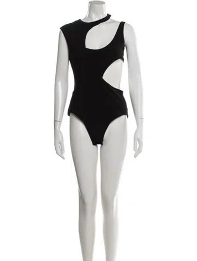 Pre-owned A.w.a.k.e. Asymmetrical Dress W/ Tags In Black