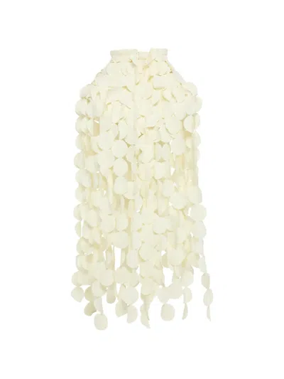 A.w.a.k.e. Basque Multicircle Long Skirt In Neutral