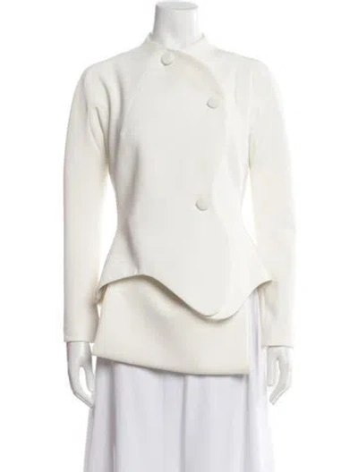Pre-owned A.w.a.k.e. Blazer In White