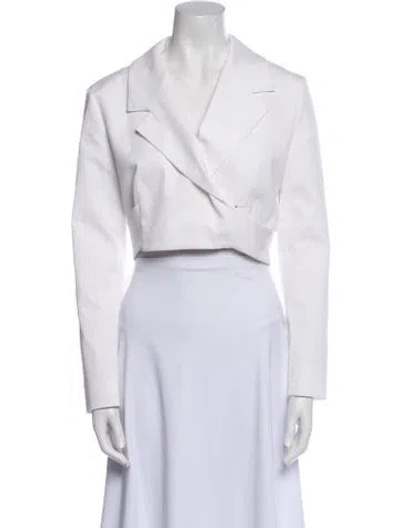 Pre-owned A.w.a.k.e. Bolero In White