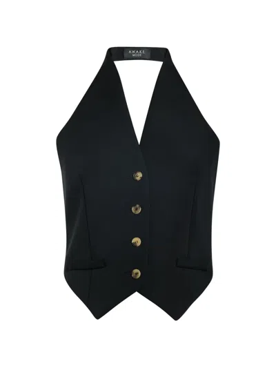 A.w.a.k.e. Button-embellishment Top In Multi