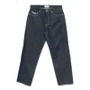 A.w.a.k.e. Contrast-stitch Straight-leg Jeans In Blue