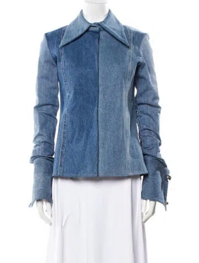 Pre-owned A.w.a.k.e. Denim Jacket In Blue