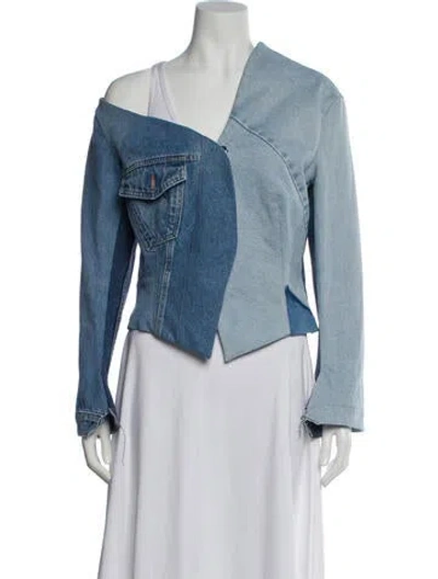 Pre-owned A.w.a.k.e. Denim Jacket In Blue