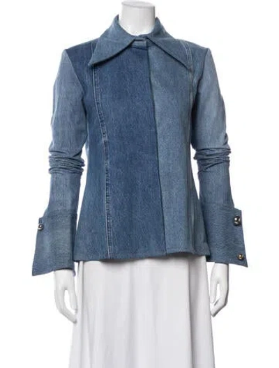 Pre-owned A.w.a.k.e. Denim Jacket In Blue
