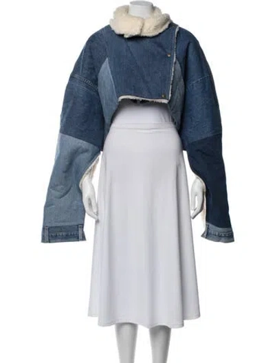 Pre-owned A.w.a.k.e. Denim Jacket In Blue