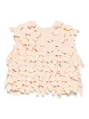 A.w.a.k.e. Rectangle-detailed Backless Top
