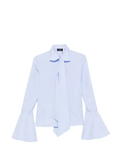 A.w.a.k.e. High-collar Shirt In Brown