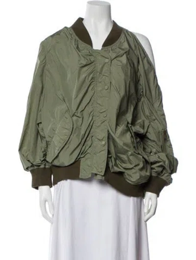 Pre-owned A.w.a.k.e. Jacket In Green