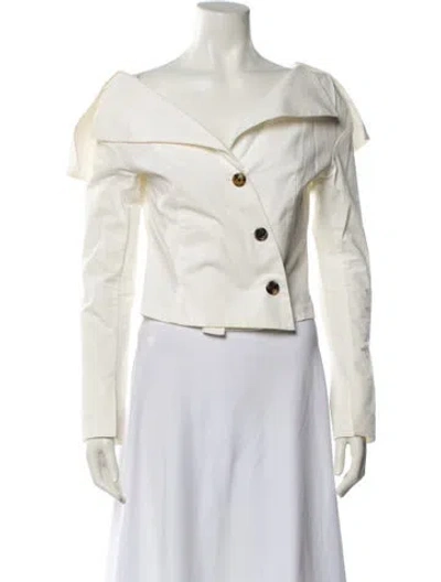 Pre-owned A.w.a.k.e. Jacket In Neutral