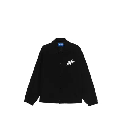 Awake L. E.s. Community Coaches Jacket In Black