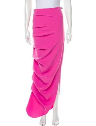 Pre-owned A.w.a.k.e. Long Skirt In Pink