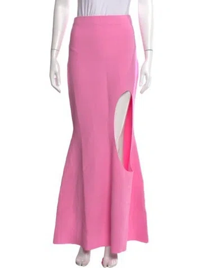 Pre-owned A.w.a.k.e. Long Skirt W/ Tags In Pink