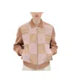 Awake Long-sleeved Casual Jacket In Pink
