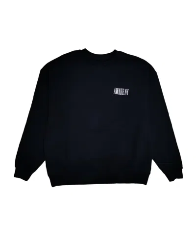 Awake Long-sleeved Sweater In Black
