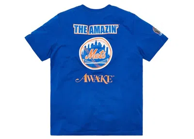 Pre-owned Awake Men's  Subway Series Mets T-shirt In Royal